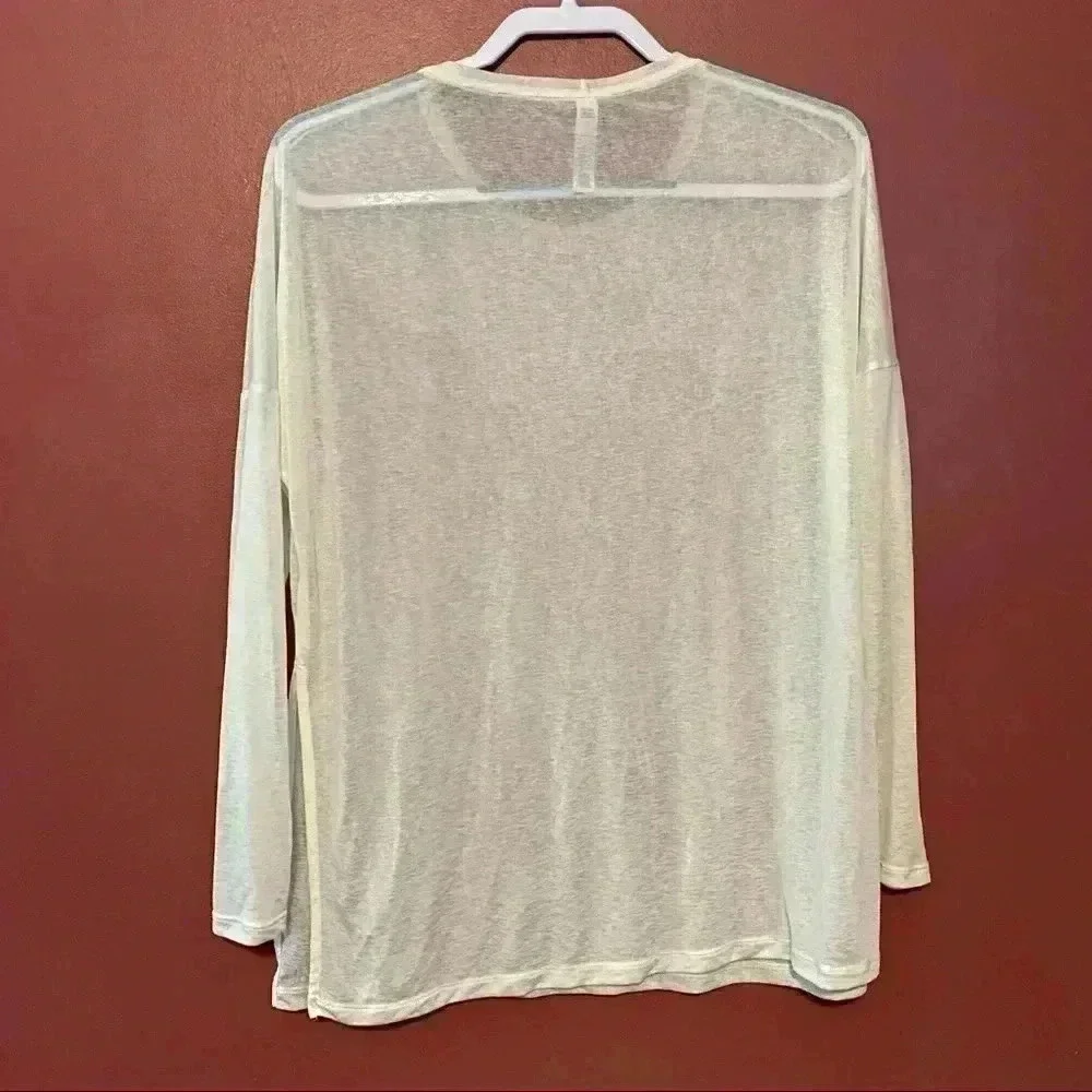 Alo Yoga White Long Sleeve